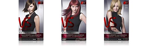 Vidal Sassoon - Salonist package images